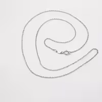 زنجیر طلا سفید فلامینگو