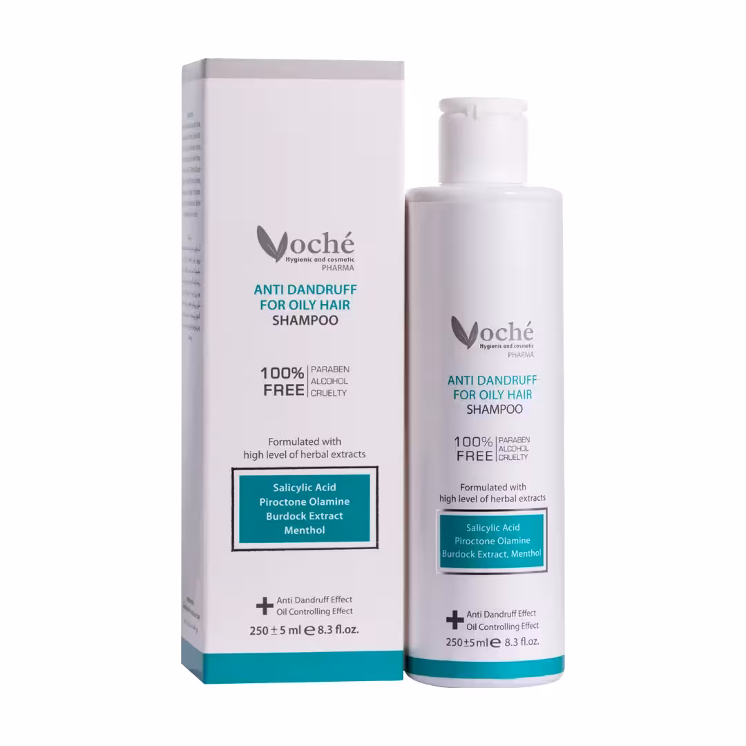 شامپو ضد شوره مناسب موهای چرب وچه 250 میلی لیتری