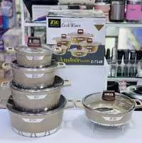 سرویس قابلمه زیو ترکیه 10 پارچه مدل Z-7140