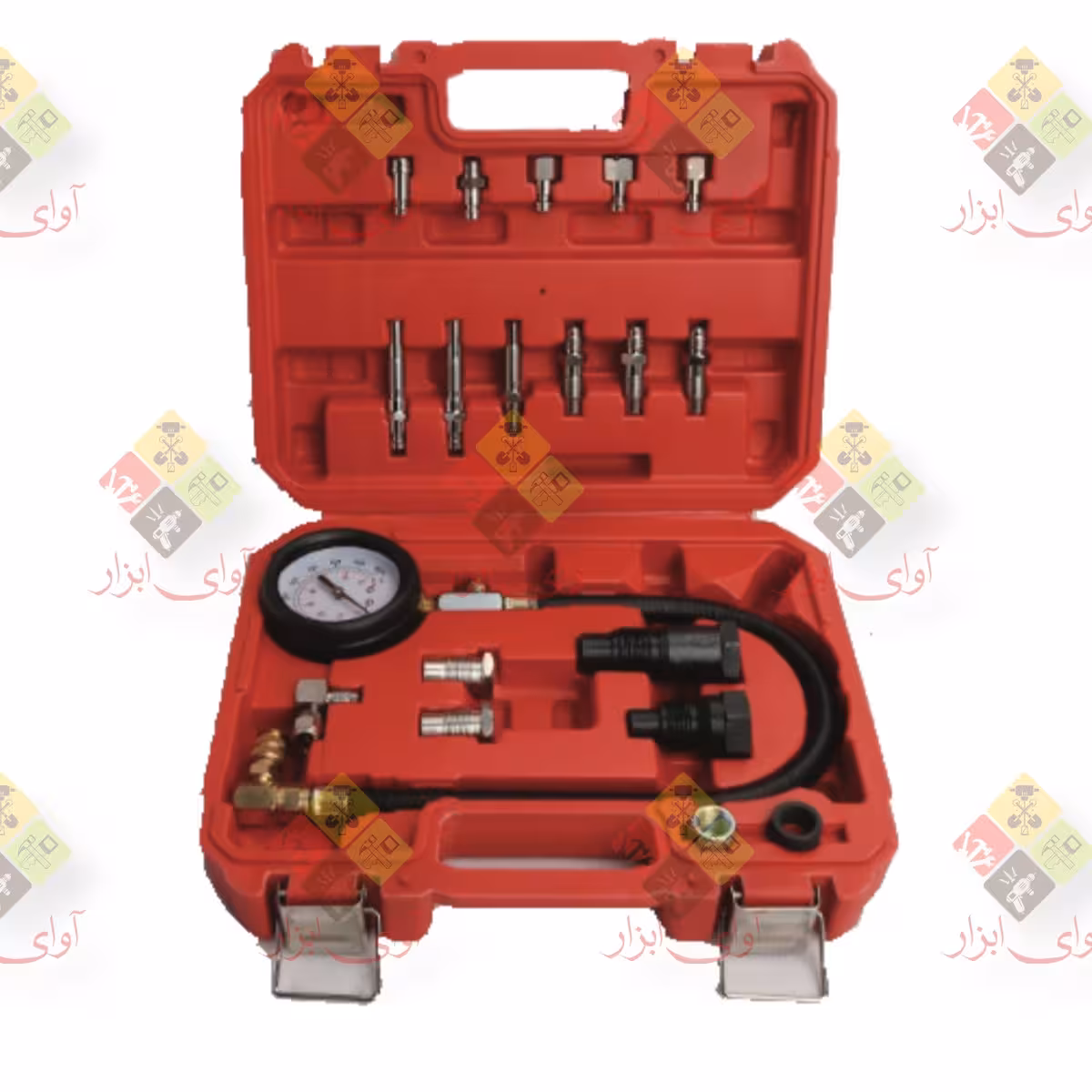 کمپرس سنج دیزلی 19 پارچه کامیونی 1000PSI مدل A1014