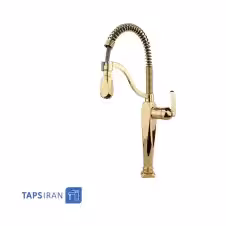 شیر سینک راسان مدل آلیس طلایی | تپس ایران فروشگاه آنلاین شیرآلات