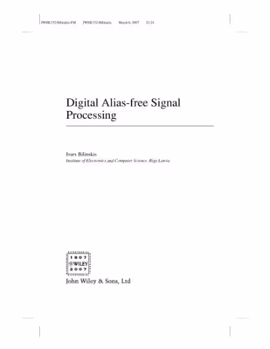 خرید و دانلود نسخه کامل کتاب Digital Alias-Free Signal Processing: At RF and Microwave Frequencies