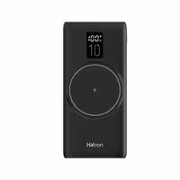 پاور بانک بی سیم فست شارژ مدل Hatron HPB1090PQW