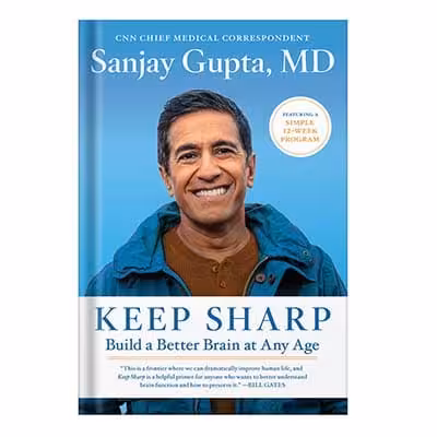 خرید و دانلود نسخه کامل کتاب Keep Sharp Build a Better Brain at Any Age by Sanjay Gupta