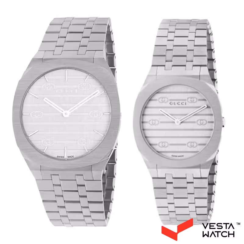 سِت ساعت مچی گوچی GUCCI مدل YA163407 و YA163501