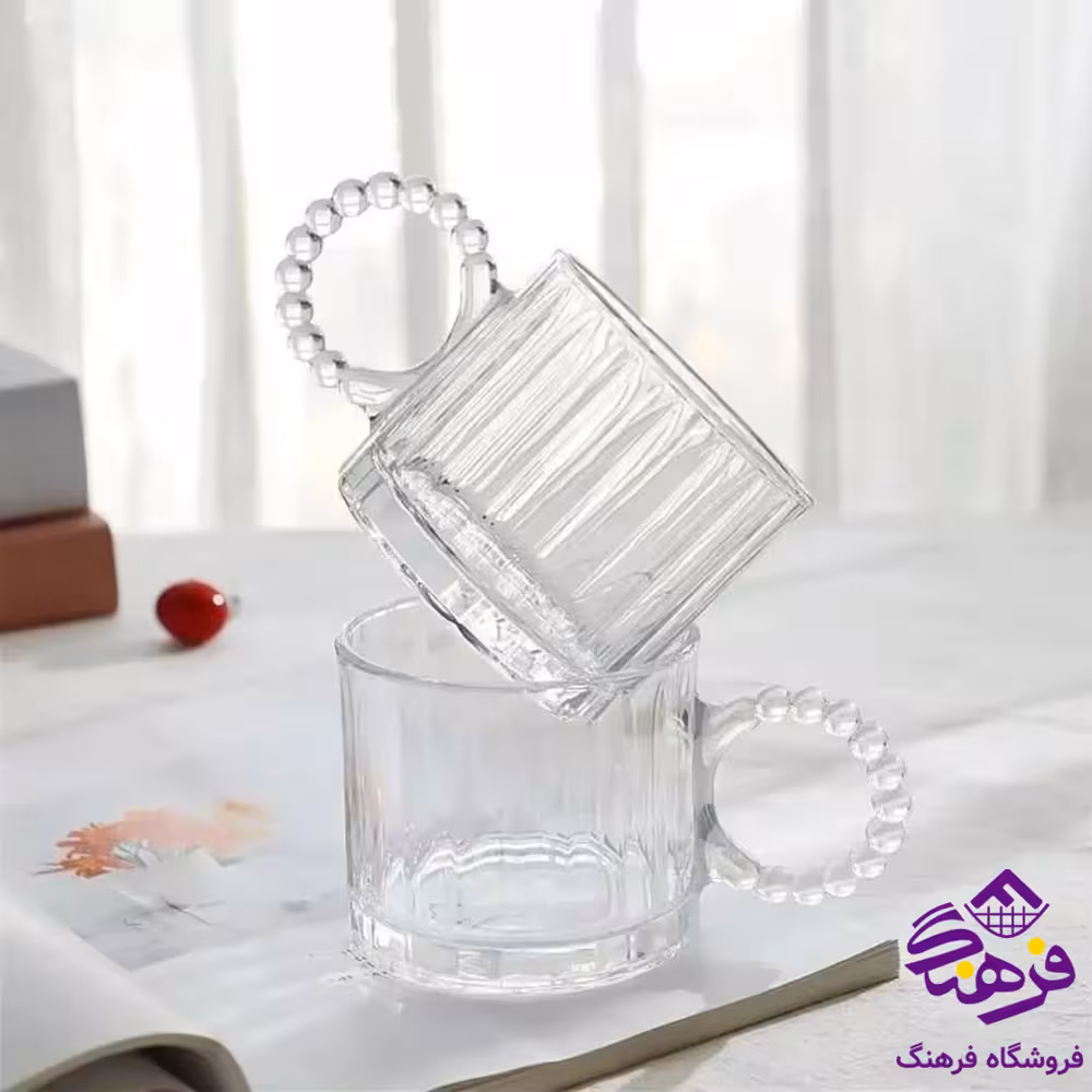 لیوان ملورین دسته دار کادو کاوه جفتی 18ج دک