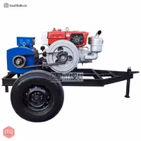 دیزل ژنراتور 24 کیلووات لوکس چانگفا | شاسی چرخ دار مالبند