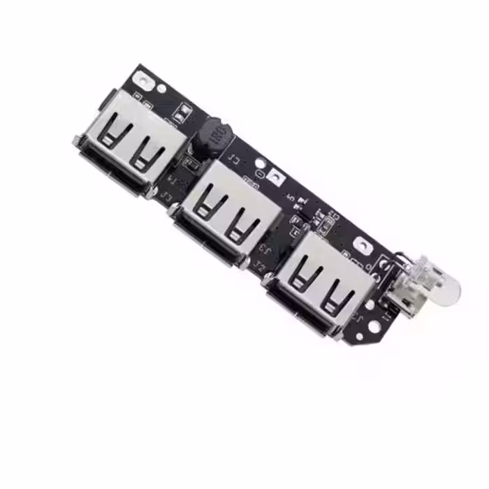 ماژول پاور بانک 3 خروجی 2/1 آمپر مدل YN-957-KC