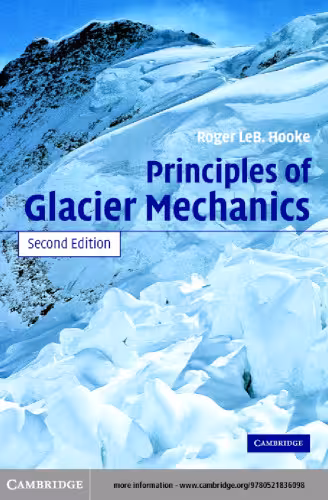 خرید و دانلود نسخه کامل کتاب Principles of Glacier Mechanics (2004)(2nd ed.)(en)(448s)