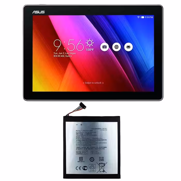 باتری تبلت ایسوس Asus Zenpad 10 Z300M با کد فنی C11P1517