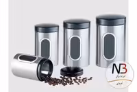 قوطی 4 رقم پنجره دار استیل یونیک کد UN-5990