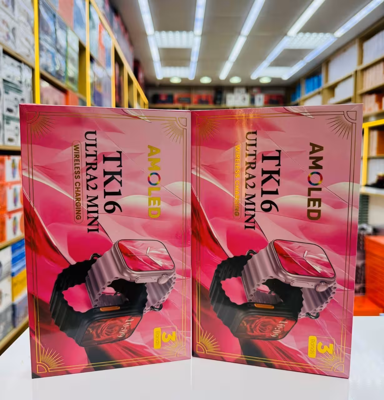 ساعت هوشمند مدل TK16 Ultra2 Mini زنانه صفحه نمایش اَمولد