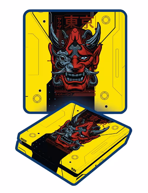 اسکین پی اس 4 اسلیم برند گیمآور طرح سایبرپانک کد B