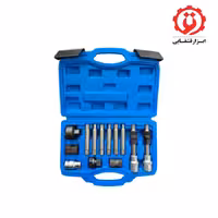 کیت ابزار باز و بست پولی دینام 13 پارچه برند جی تولز