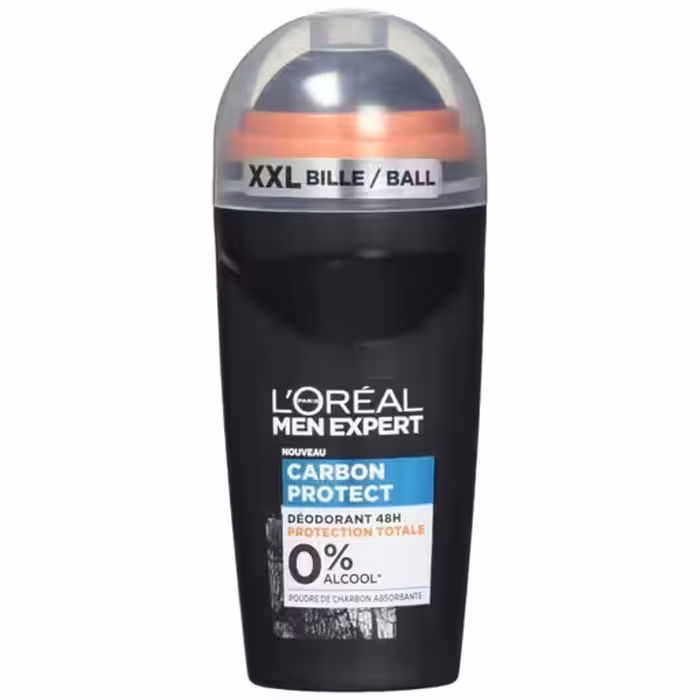 مام رول لورال ضد تعریق مردانه مدل CARBON PROTECT حجم 50 میل