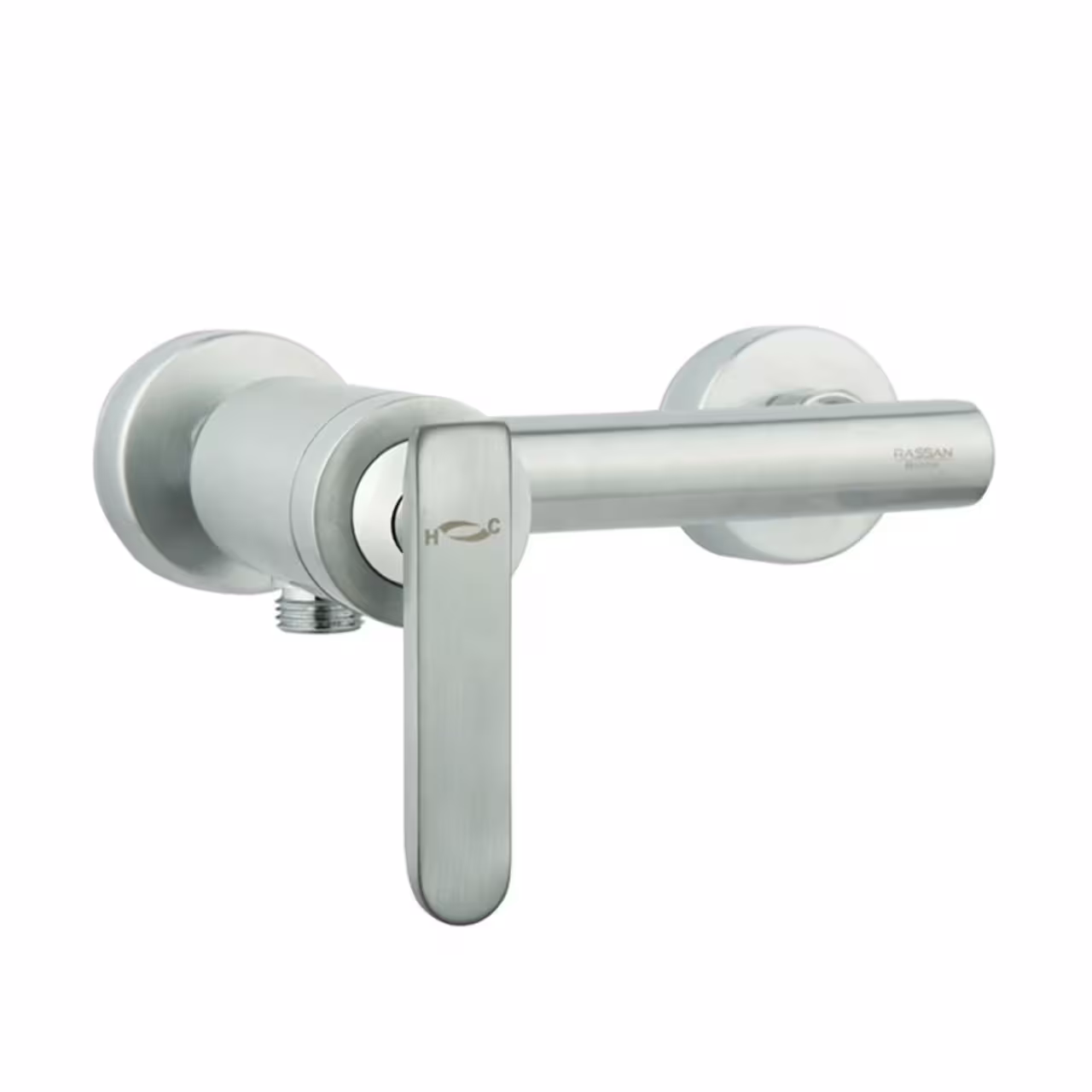 شیر توالت راسان مدل فلورا کروم مات