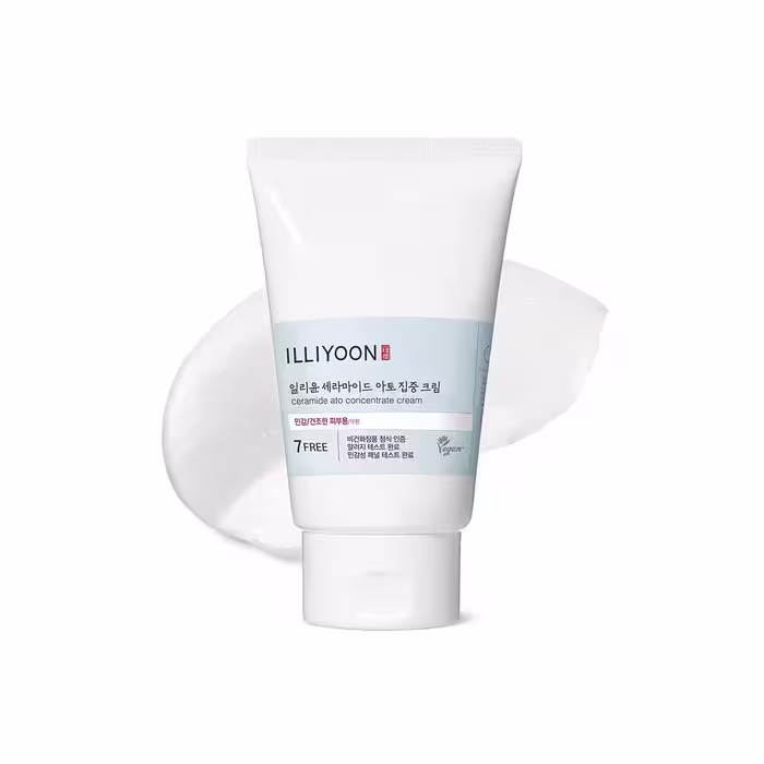 کرم مرطوب کننده و تقویت کننده کنسانتره سراماید ایلیون Illiyoon Ceramide Ato Concentrate Cream  حجم 200 میل