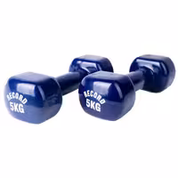 دمبل رکورد مدل 220 وزن 5 کیلوگرمی بسته 2 عددی | کالا مکس
