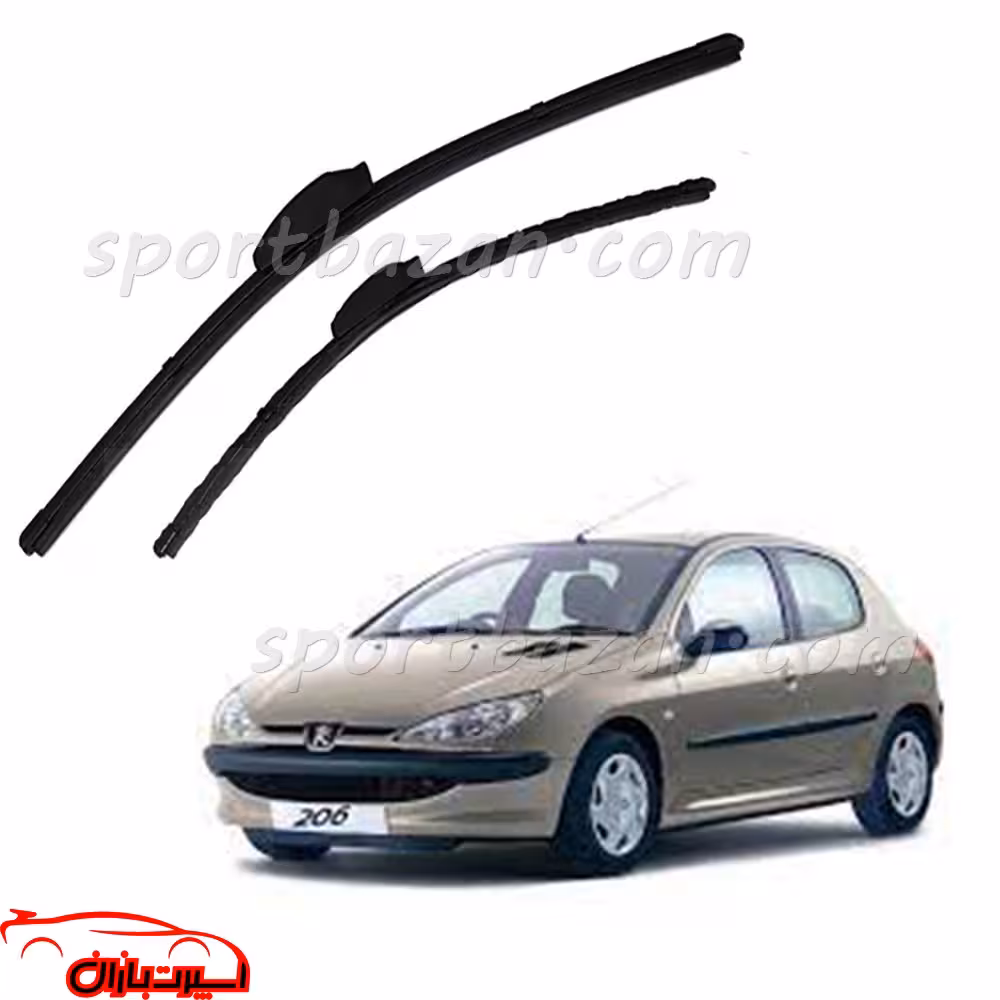تیغه برف پاک کن ژله ای پژو 206