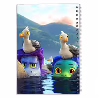 دفتر مشق کارتون لوکا