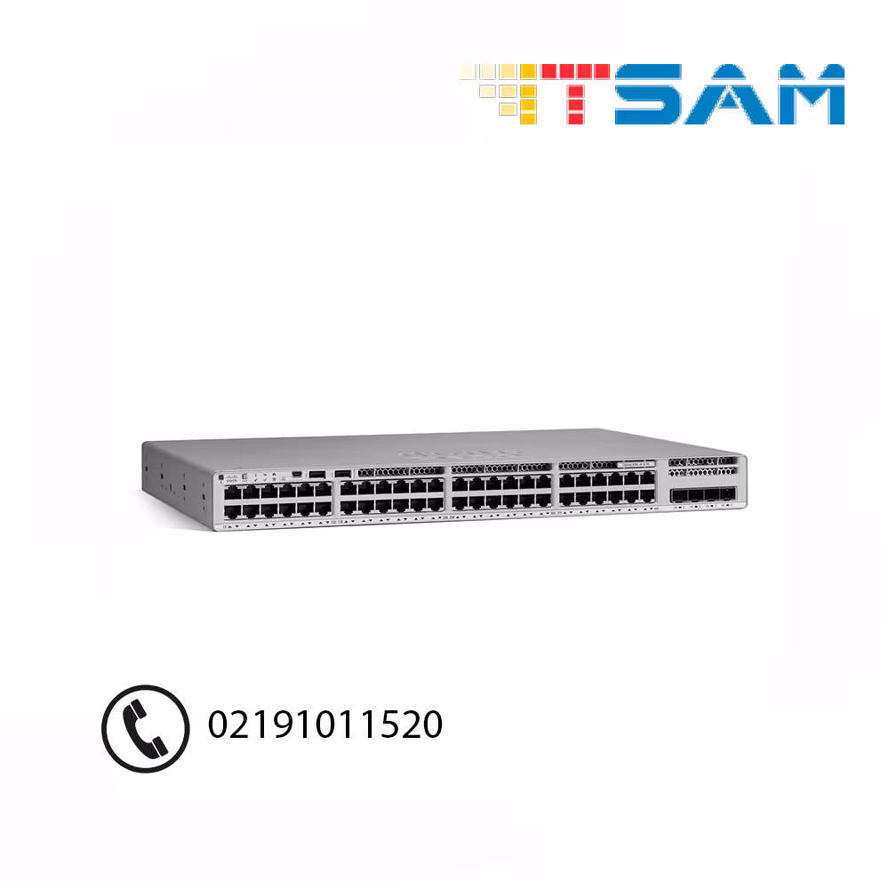 سوئیچ سیسکو مدل C9200L-48PXG-4X-A