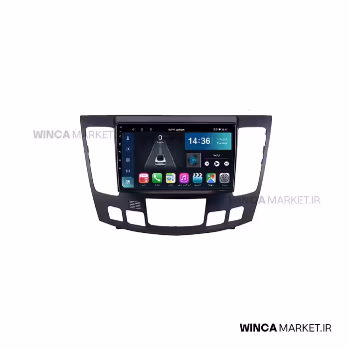 مانیتور هیوندای سوناتا ان اف NF (2008 تا 2009) سری S500 BLU-RAY مدل GM855 برند وینکا WINCA