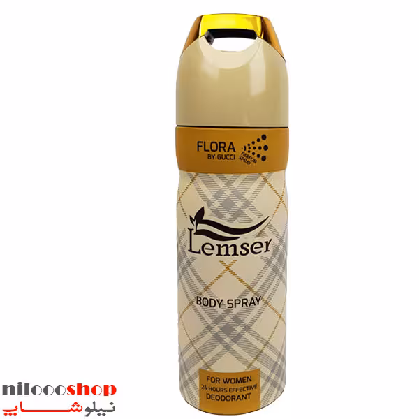 اسپری بدن زنانه لمسر فلورا حجم 200 میلی لیتر