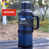 فلاسک کوهنوردی 4 لیتر سیف دوجداره SAFE - کمپ آراس