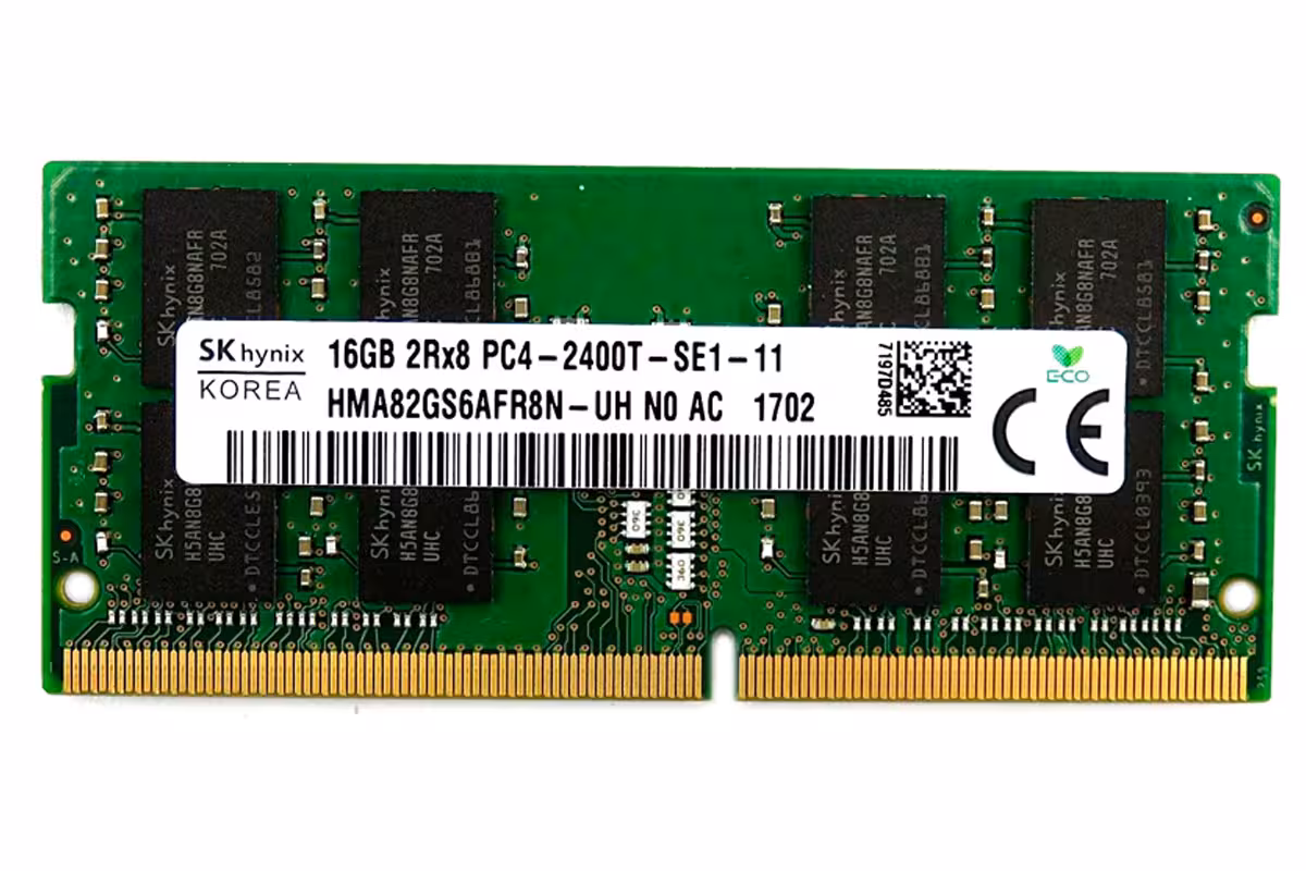 رم لپ تاپ اس کی هاینیکس HMA82GS6AFR8N-UH ظرفیت 16 گیگابایت از نوع DDR4-2400T