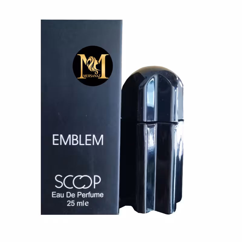 عطر جیبی مردانه اسکوپ مدل Emblem حجم 25 میلی‌لیتر