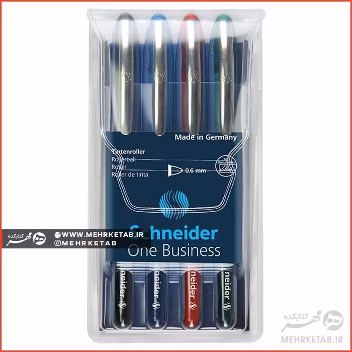 روان نویس اشنایدر سری One Business بسته 4 تایی