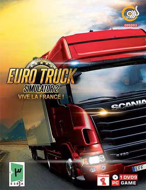 بازی Euro Truck Simulator 2 Vive la France برای کامپیوتر