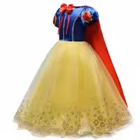 لباس پرنسس سفید برفی سایز 130 Modernita