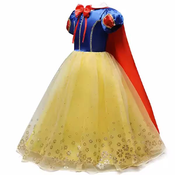 لباس پرنسس سفید برفی سایز 130 Modernita