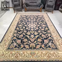 فرش 1200 شانه طرح آذر سرمه ای