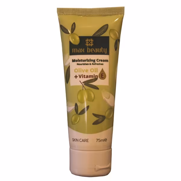 کرم مرطوب کننده تیوپی زیتون مکس بیوتی 75 میلی لیتر | Max Beauty Olive Oil Moisturizing Cream 75ml
