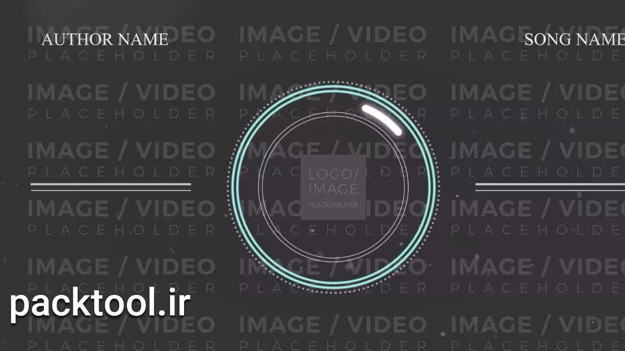 دانلود پروژه آماده افتر افکت کیت ویژوالایزر موسیقی Music Visualizer Kit - پک تول