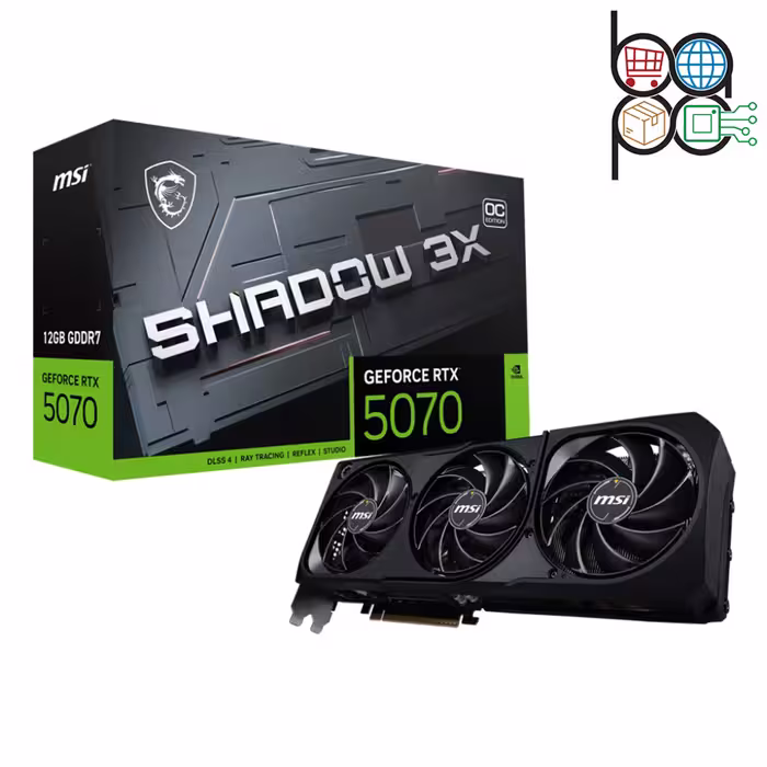 کارت گرافیک MSI RTX 5070 SHADOW 3X OC 12G
