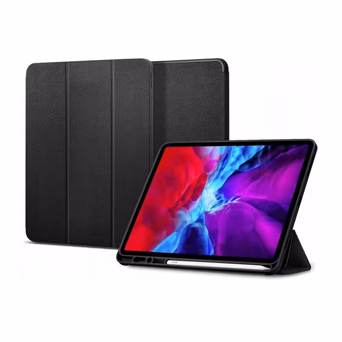 کیف کلاسوری اسپیگن تبلت اپل iPad Pro 12.9 2020 / 2018 به همراه جا قلمی