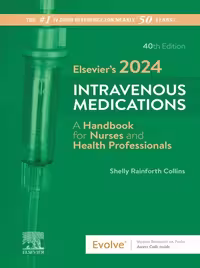 خرید و دانلود نسخه کامل کتاب Elsevier's 2024 Intravenous Medications: A Handbook for Nurses and Health Professionals