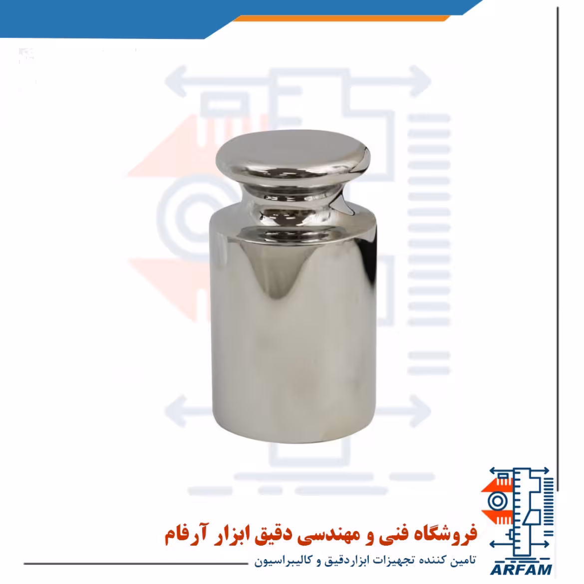 وزنه کالیبراسیون استیل 10 کیلوگرم کلاس M1