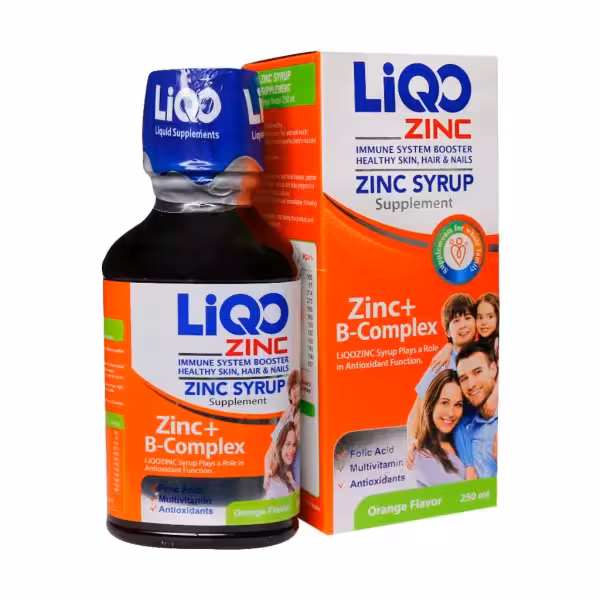 شربت لیکو زینک ابیان فارمد 250 میلی لیتر- Abian Pharmed Liqo Zinc Syrup 250 ml