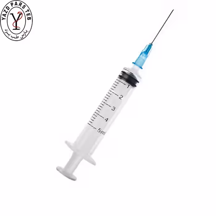 سرنگ سه تیکه لوئر اسلیپ 5cc آوا پزشک جعبه ای(2000 عددی)