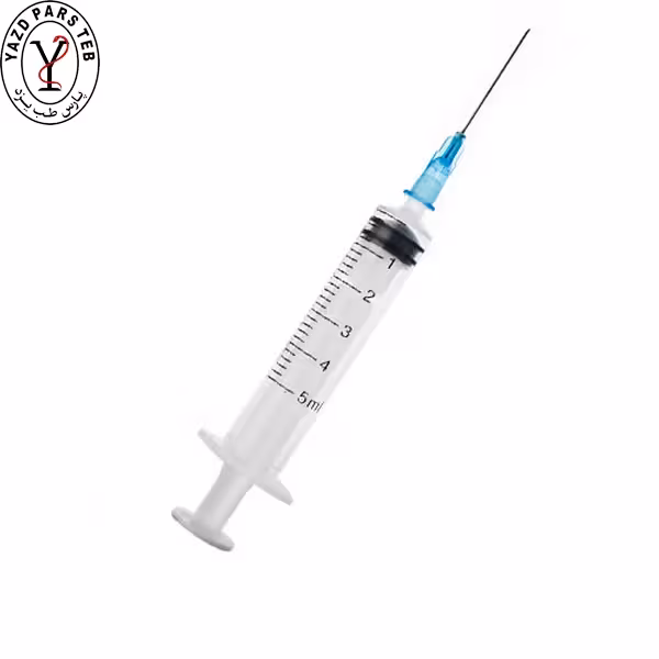 سرنگ سه تیکه لوئر اسلیپ 5cc آوا پزشک جعبه ای(2000 عددی)