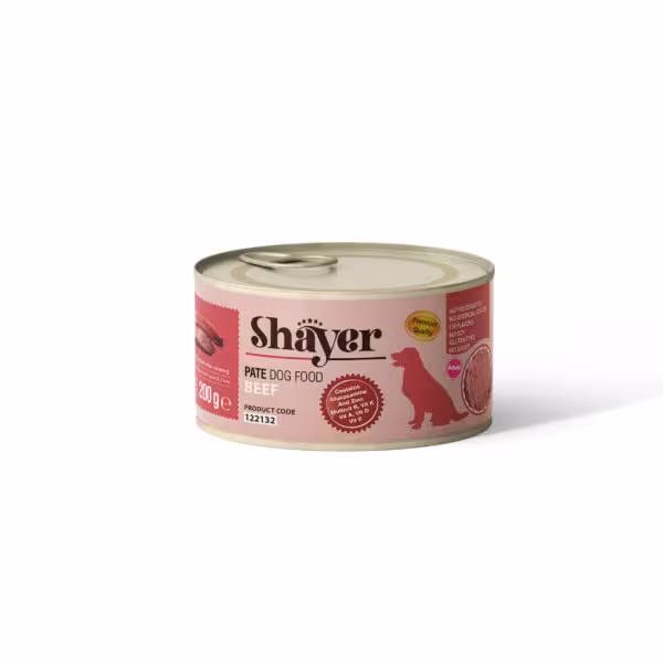 کنسرو سگ طعم گوشت قرمز 200 گرمی