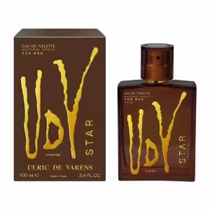 ادوتویلت یو دی وی استار Ulric de Varens UdV Star مردانه حجم 100 میلی لیتر