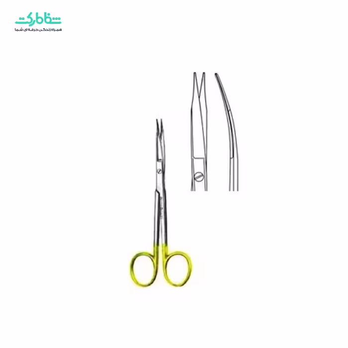 قیچی دسته طلایی سرکج 18-926-050 EK