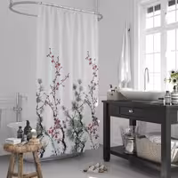 پرده حمام دلفین مدل jack-7766 سایز 180×200 سانتی متر