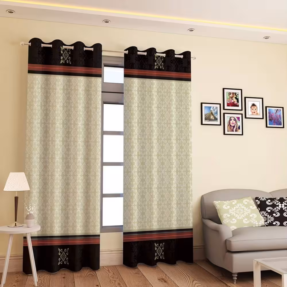 پرده پانچی کد 550 (طرح مدرن)