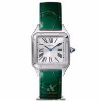 ساعت زنانه کارتیه سبز Cartier Santos-Dumont SSG28